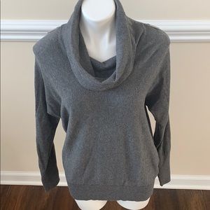 MICHAEL MICHAEL KORS Zipper Cold Shoulder Sweater